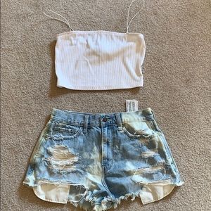 Forever 21 white tank top